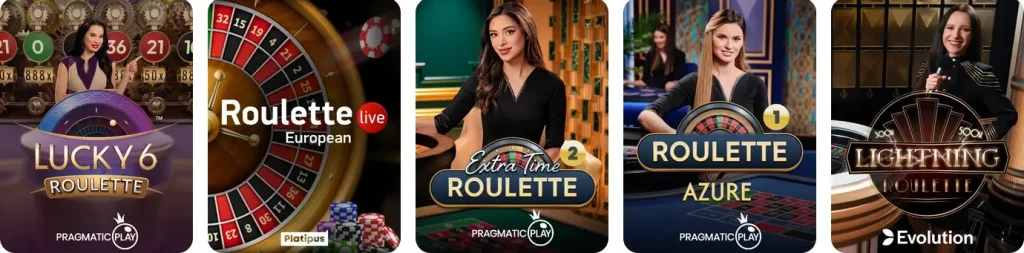 Glory Casino টেবিল গেম